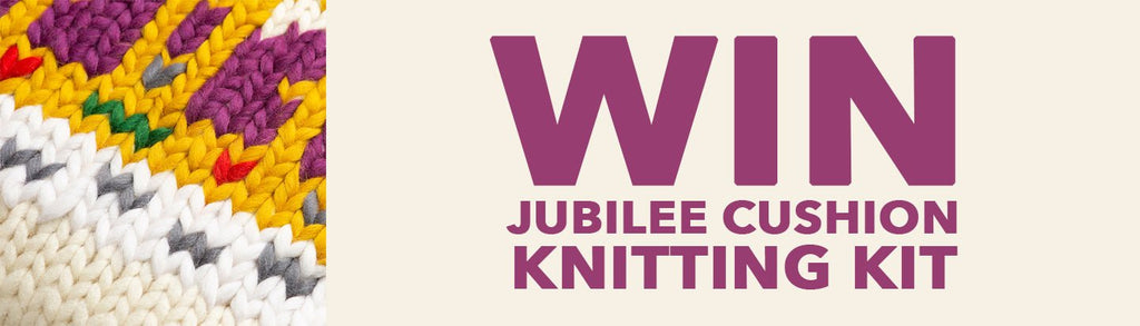 Win A Jubilee Cushion Knitting Kit | May Competition