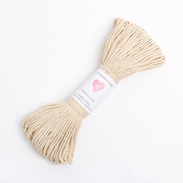 10 x Bundles of 3mm Macrame Rope - Wool Couture