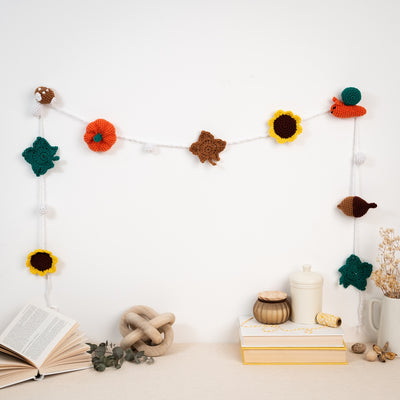 Autumn Harvest Garland Crochet Kit