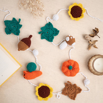 Autumn Harvest Garland Crochet Kit
