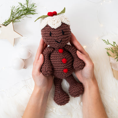 Figgy the Christmas Pudding Knitting Kit