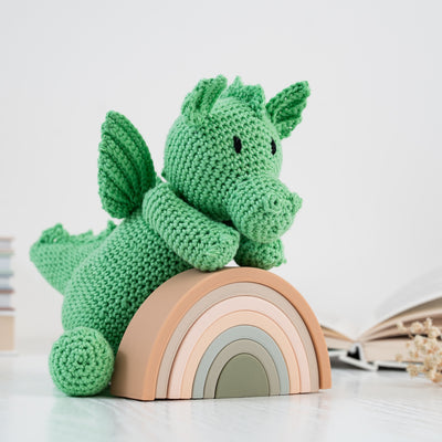 Dom The Dragon Crochet Kit - Cotton Collection