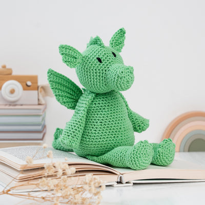 Dom The Dragon Crochet Kit - Cotton Collection