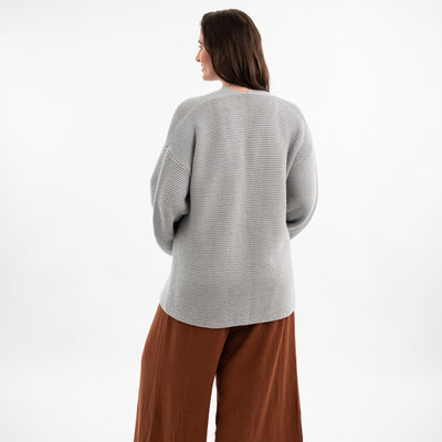 Long Summer Cardigan Easy Knitting Kit