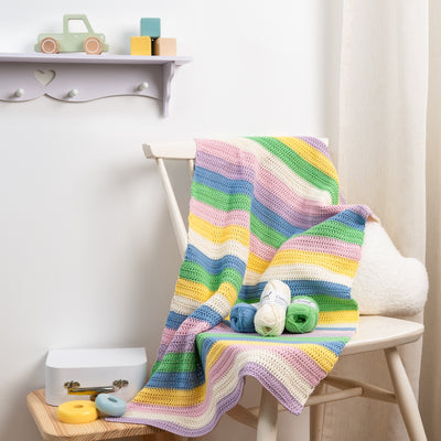 Shhh Baby Blanket Crochet Kit | FREE Beginner Workshop Included
