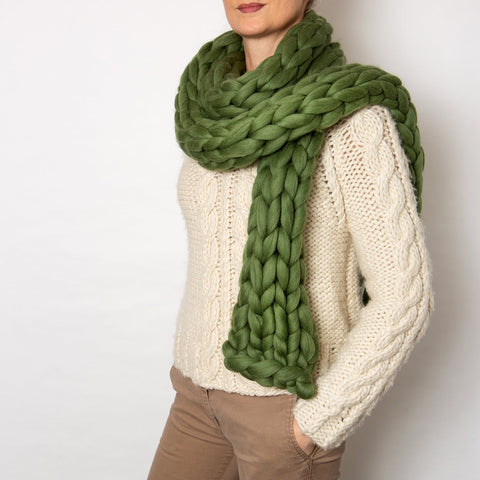 Abbey Scarf Knitting Kit - Wool Couture