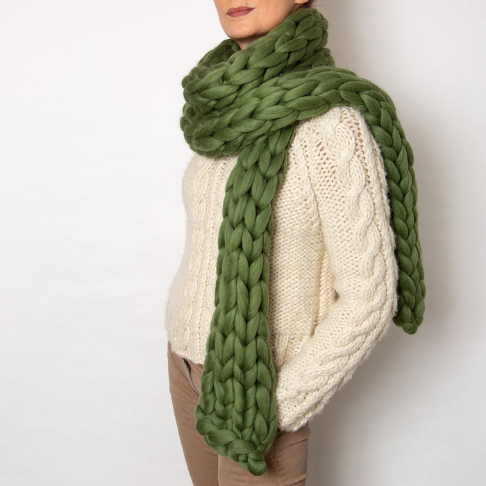 Abbey Scarf Knitting Kit - Wool Couture