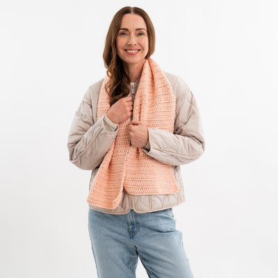 Absolute Beginner Crochet Scarf Kit | FREE Workshop Included - Wool Couture
