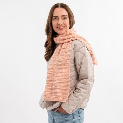 Absolute Beginner Crochet Scarf Kit | FREE Workshop Included - Wool Couture