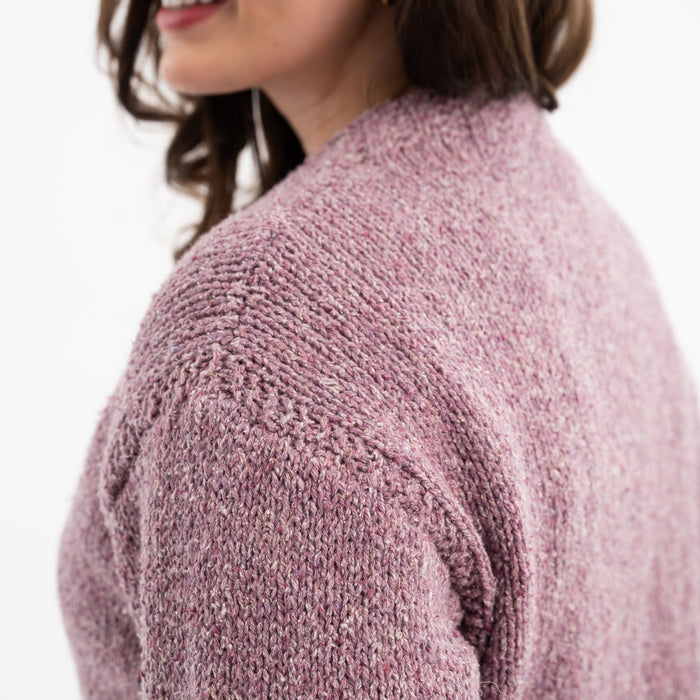 All Seasons Easy Cardigan Knitting Kit - Wool Couture