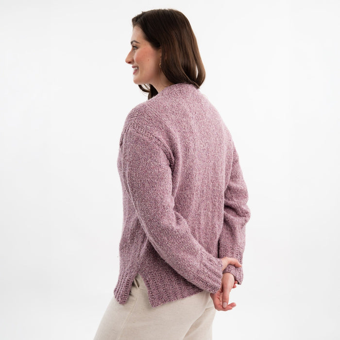 All Seasons Easy Cardigan Knitting Kit - Wool Couture