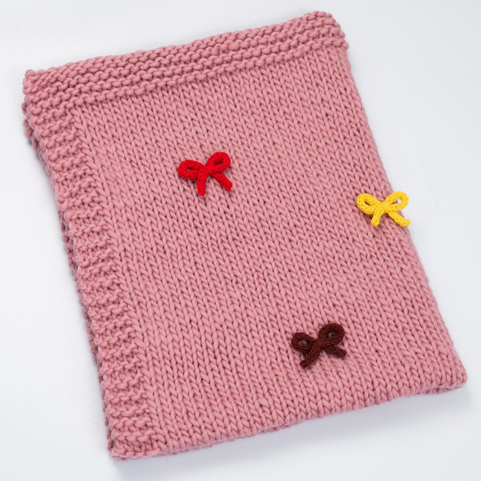 All Wrapped Up Beginner Blanket Knitting Kit - Wool Couture