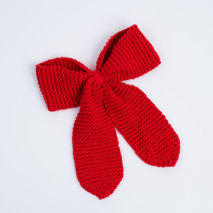 All Wrapped Up Christmas Bow Decorations Knitting Kit - Makes 13 - Wool Couture