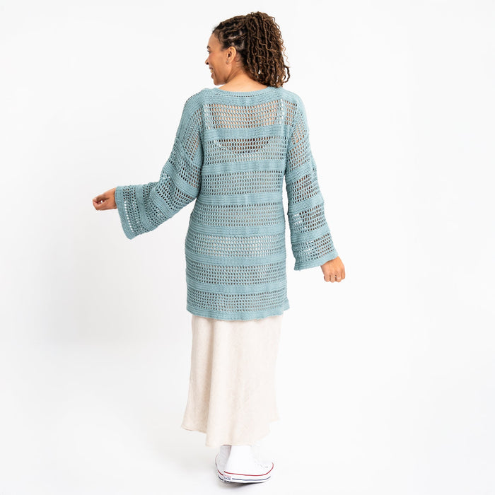 Amelia Cardigan Easy Crochet Kit - Wool Couture