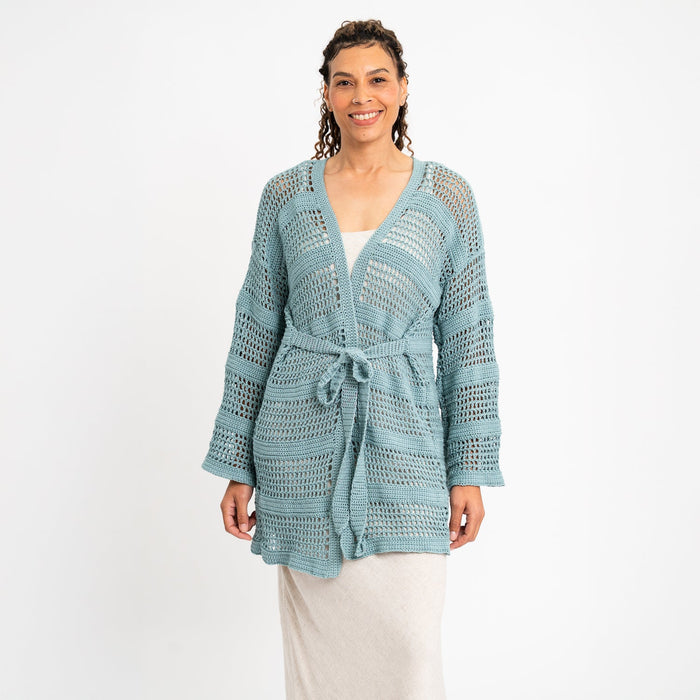 Amelia Cardigan Easy Crochet Kit - Wool Couture