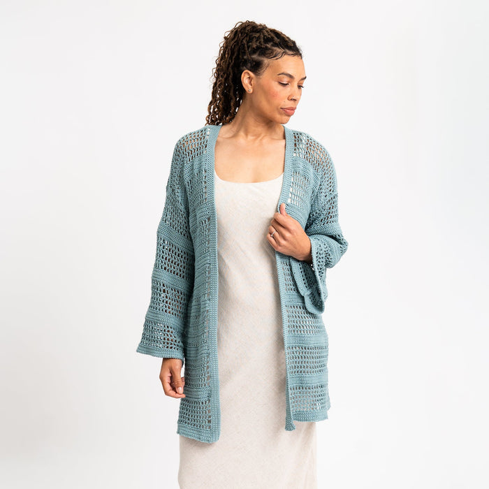 Amelia Cardigan Easy Crochet Kit - Wool Couture