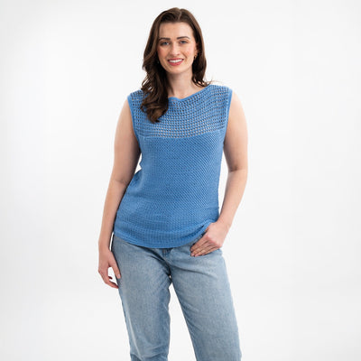Anna Summer Top Crochet Kit - Wool Couture