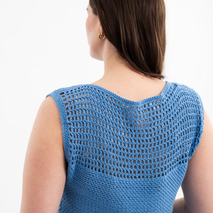 Anna Summer Top Crochet Kit - Wool Couture