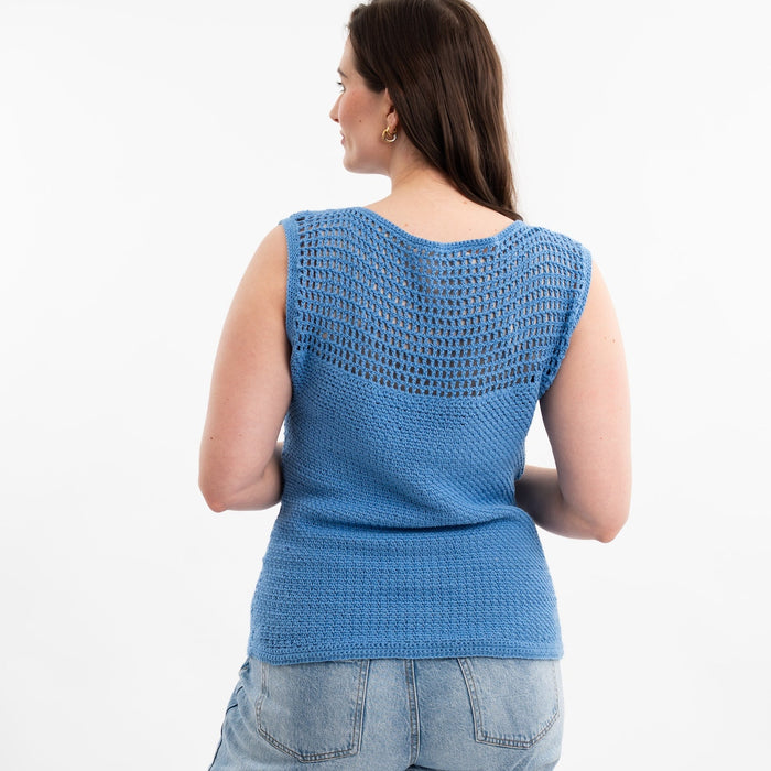Anna Summer Top Crochet Kit - Wool Couture