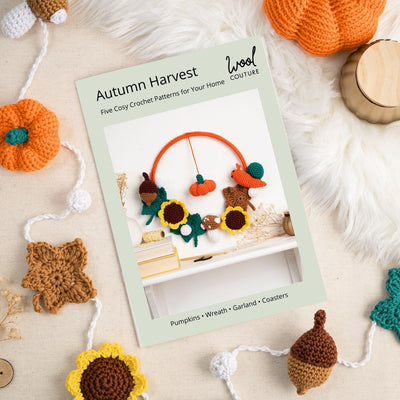 Autumn Harvest Crochet Pattern Booklet - Wool Couture