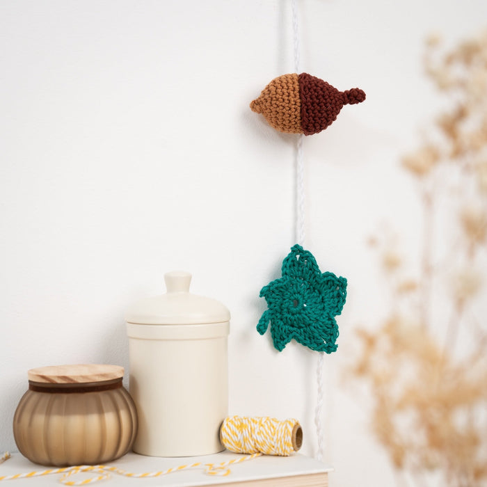 Autumn Harvest Garland Crochet Kit - Wool Couture