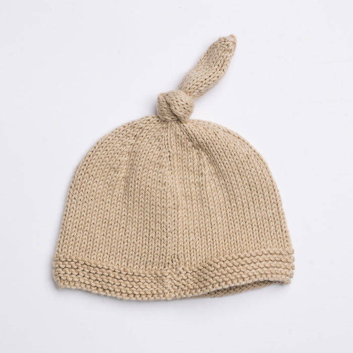 Baby Cotton Hat Knitting Kit - Wool Couture