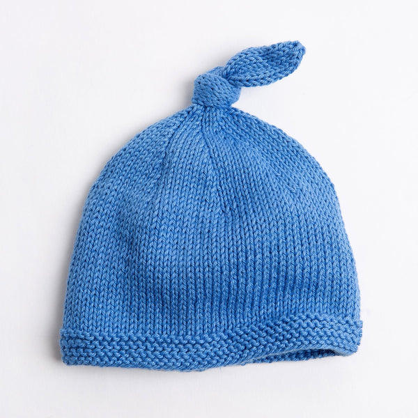 Baby Cotton Hat Knitting Kit - Wool Couture
