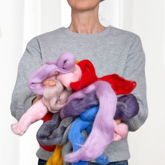 Bag of Bits - 100% Merino Yarn - Wool Couture