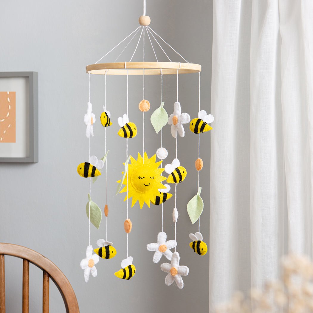 Bee Mobile Felt Craft Kit Wool Couture