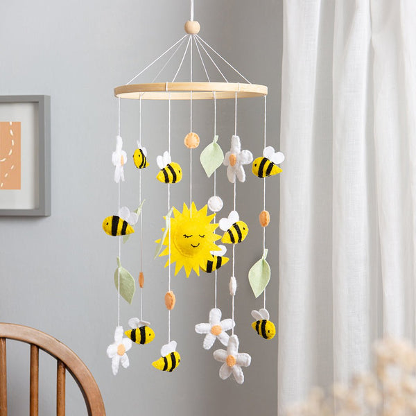 Bee Mobile Felt Craft Kit - Wool Couture