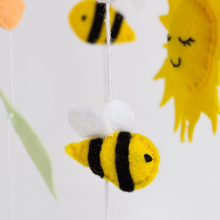 Bee Mobile Felt Craft Kit - Wool Couture