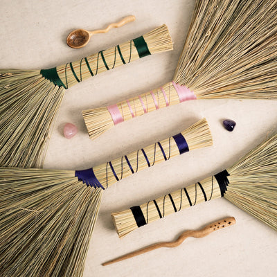 Beginner Broom Making Kit – Craft Your Own Handmade Besom - Wool Couture
