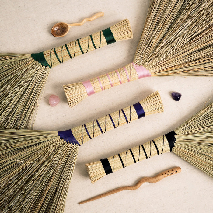 Beginner Broom Making Kit – Craft Your Own Handmade Besom - Wool Couture