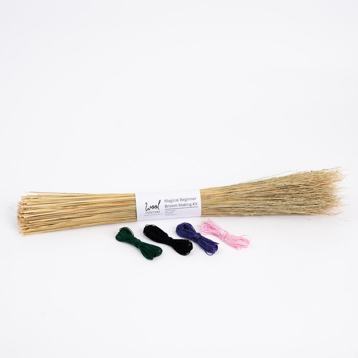 Beginner Broom Making Kit – Craft Your Own Handmade Besom - Wool Couture