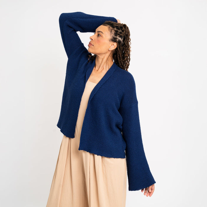 Beginner Cardigan Knitting Kit - Wool Couture