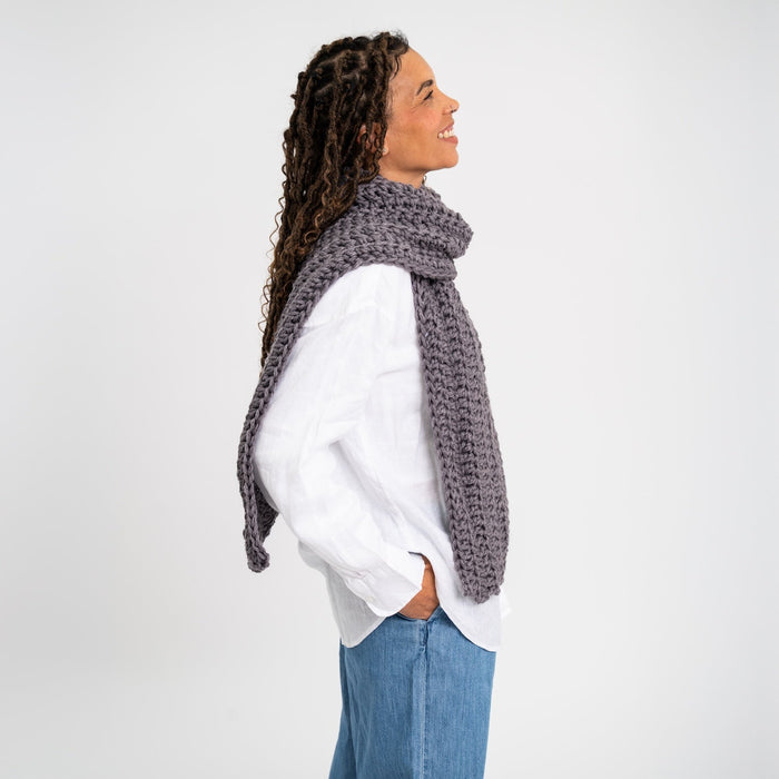 Beginner Scarf Crochet Kit - Wool Couture