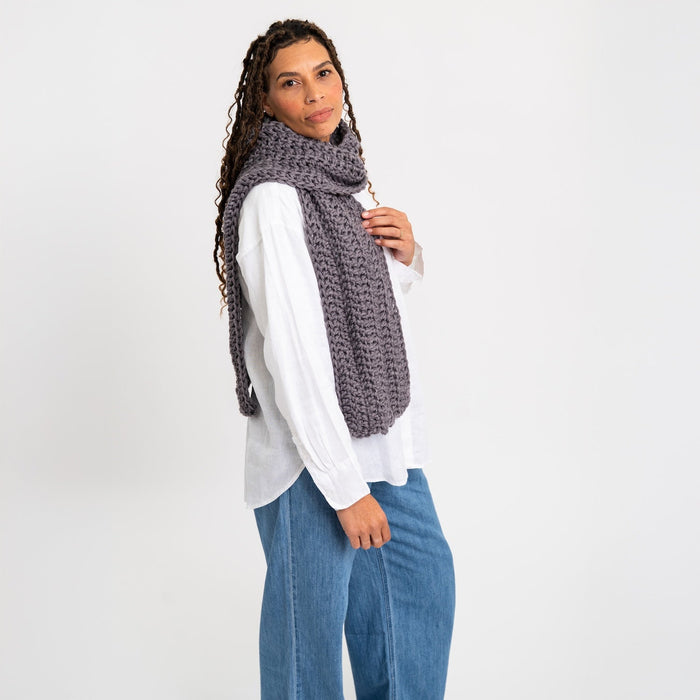 Beginner Scarf Crochet Kit - Wool Couture