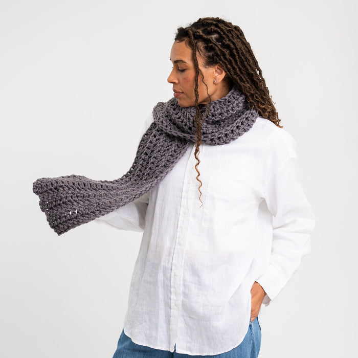 Beginner Scarf Crochet Kit - Wool Couture