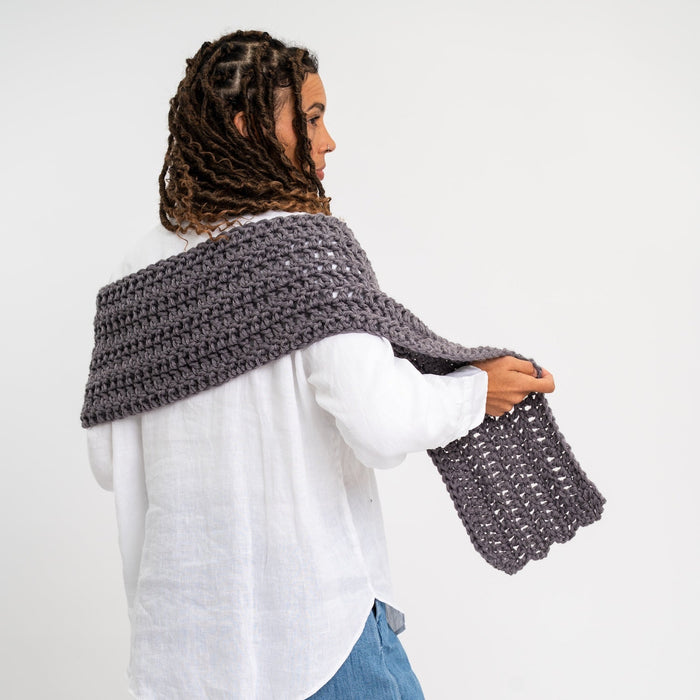 Beginner Scarf Crochet Kit - Wool Couture
