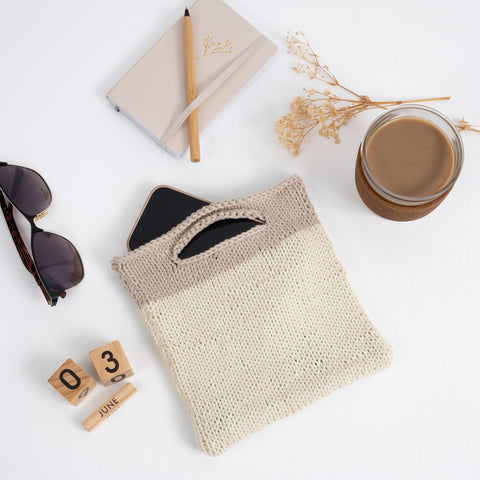 Beginners Bag Knitting Kit - Wool Couture