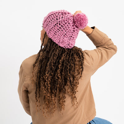 Beginners Beanie Hat Crochet Kit - Wool Couture
