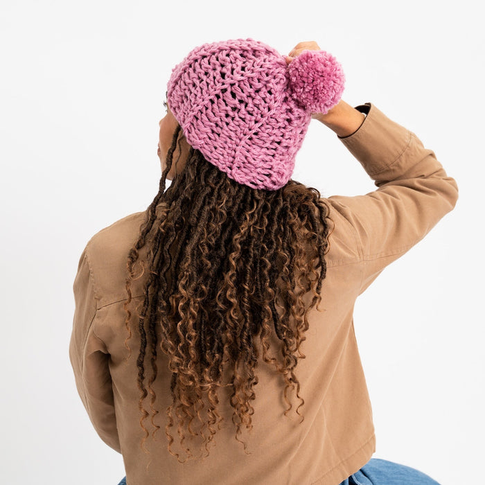Beginners Beanie Hat Crochet Kit - Wool Couture