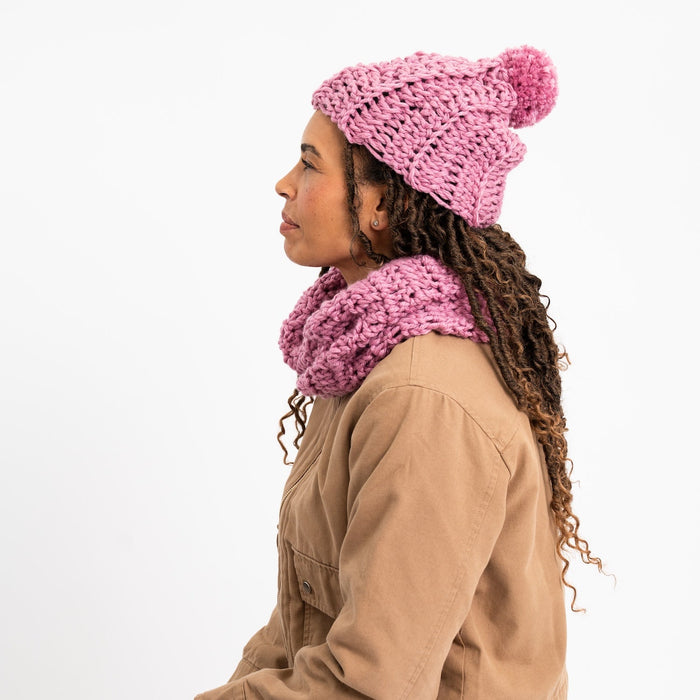 Beginners Beanie Hat Crochet Kit - Wool Couture