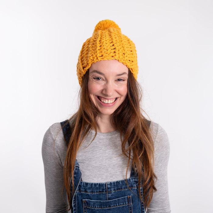 Beginners Hat Crochet Kit - Wool Couture