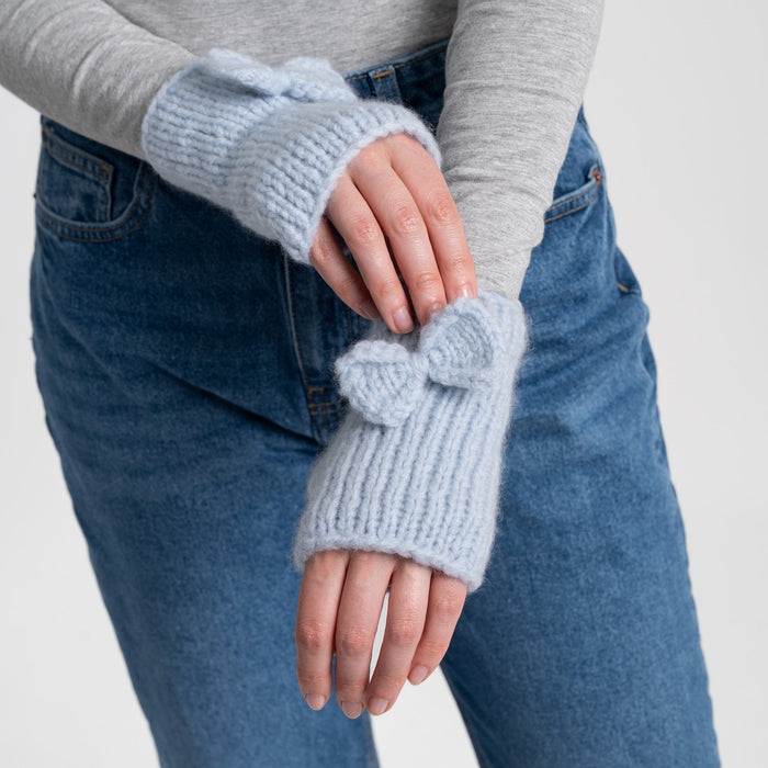 Beginners Mittens Knitting Kit - Wool Couture