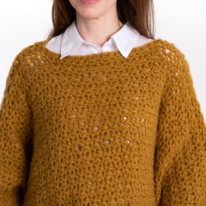 Beginners Poncho Crochet Kit - Wool Couture