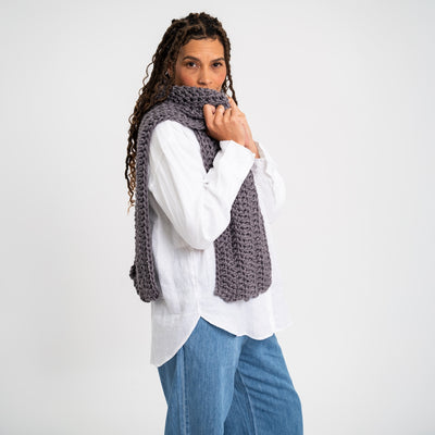 Beginner Scarf Crochet Kit