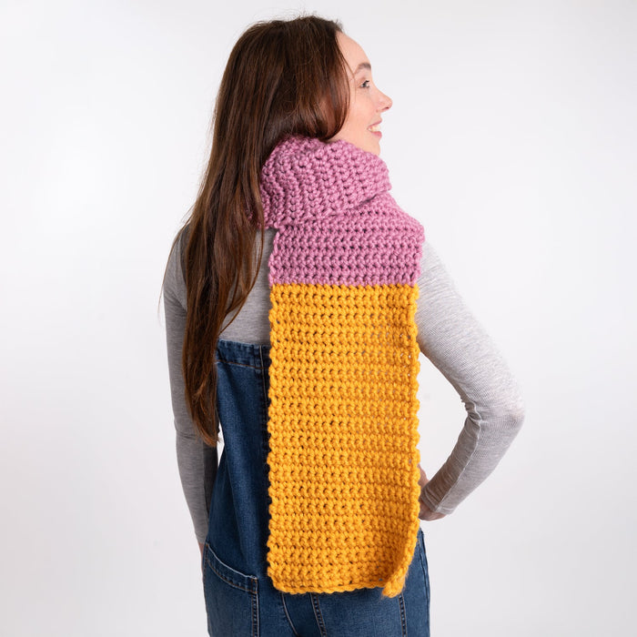Beginners Scarf Crochet Kit - Wool Couture