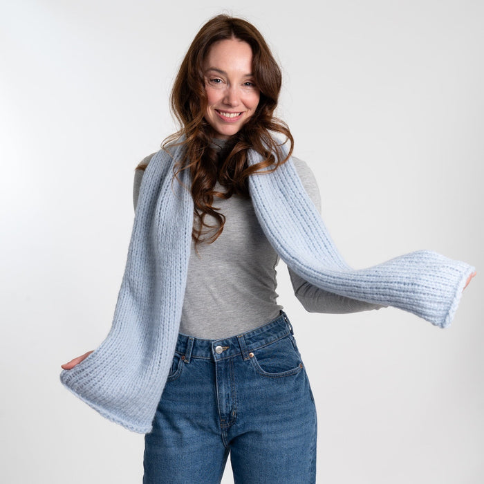Beginners Scarf Knitting Kit - Wool Couture