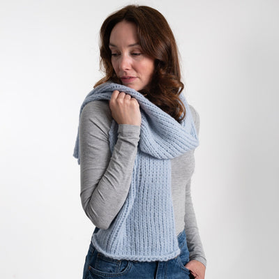 Beginners Scarf Knitting Kit - Wool Couture